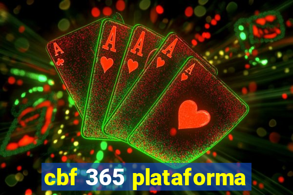 cbf 365 plataforma